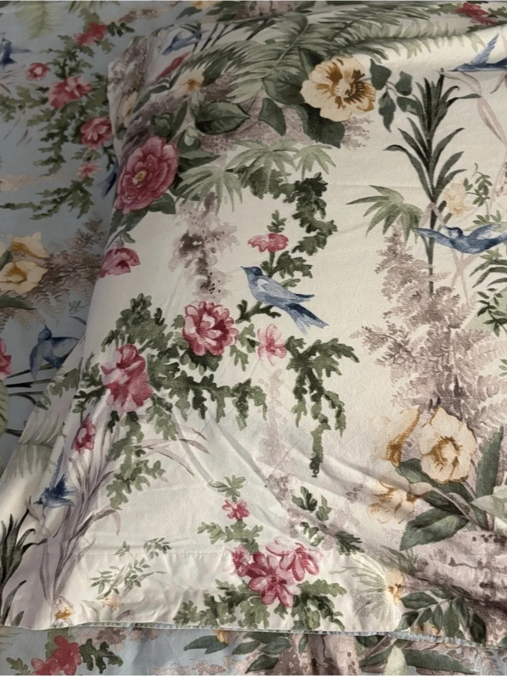 EUC Pottery Barn Queen Duvet & Pair Standard Shams